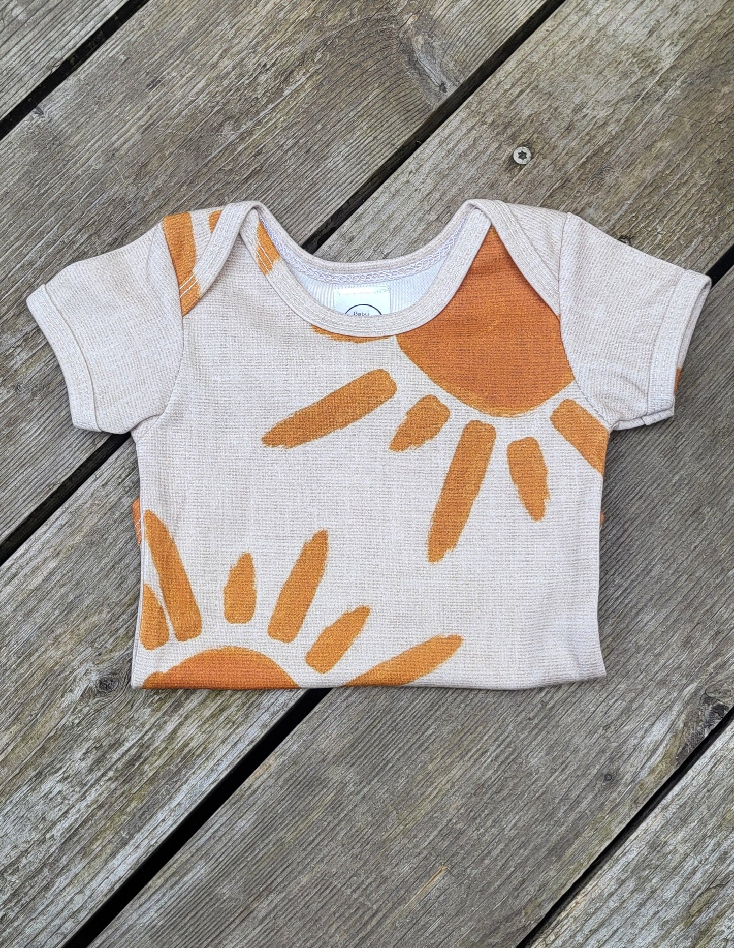 suns short sleeve onesie