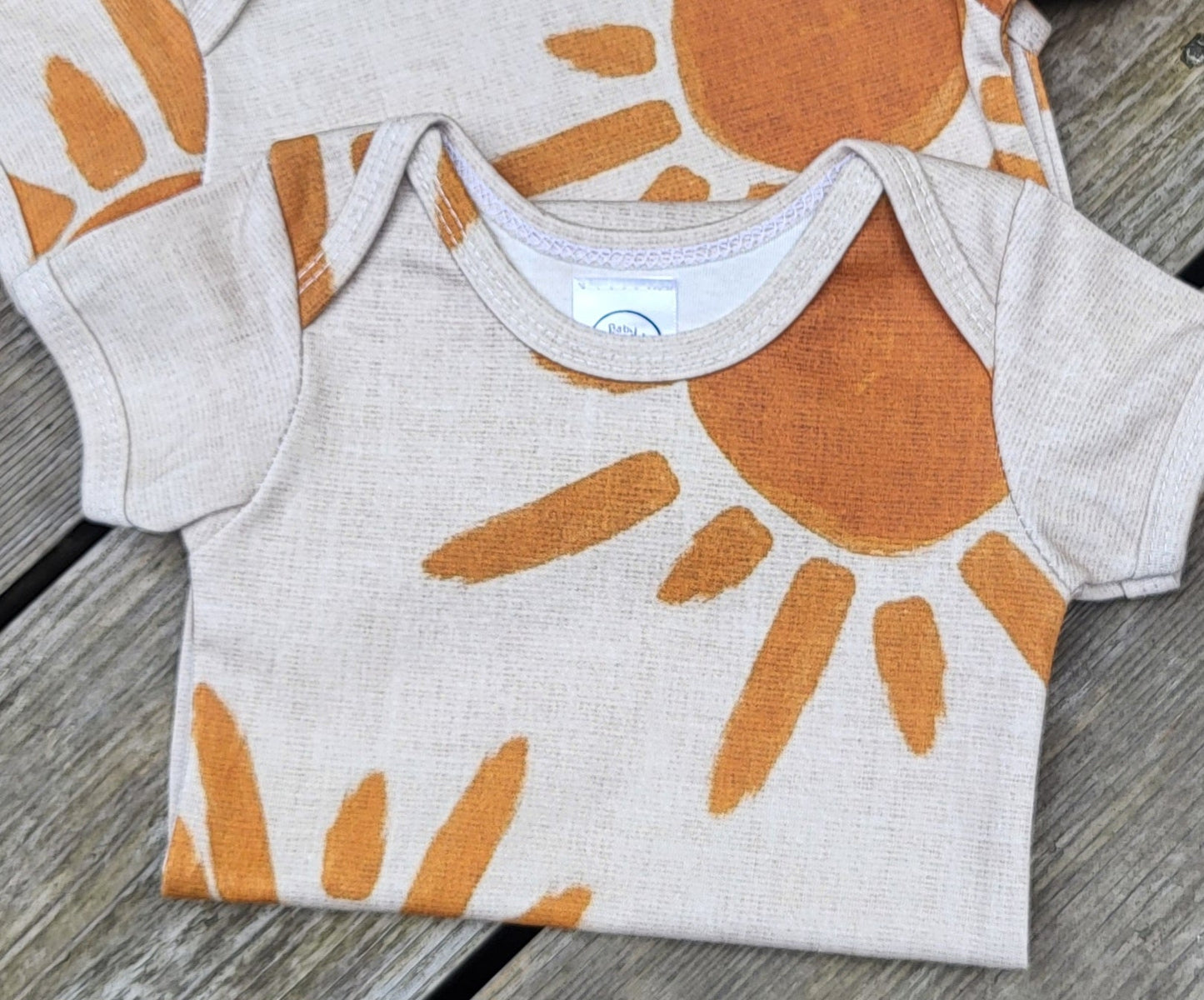 suns short sleeve onesie