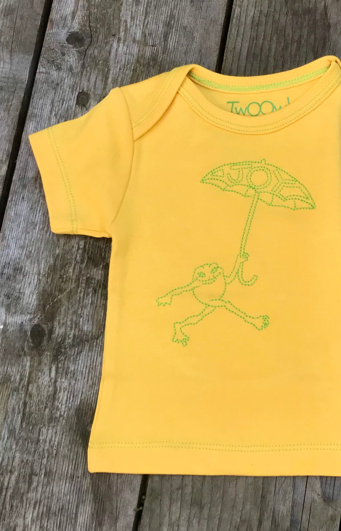 Joy Frog Baby Short Sleeve Tee