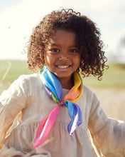 Load image into Gallery viewer, mini rainbow play silk bandana
