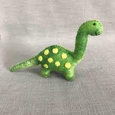 mini green dinosaur