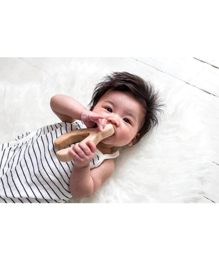 Wishbone Wooden Teether