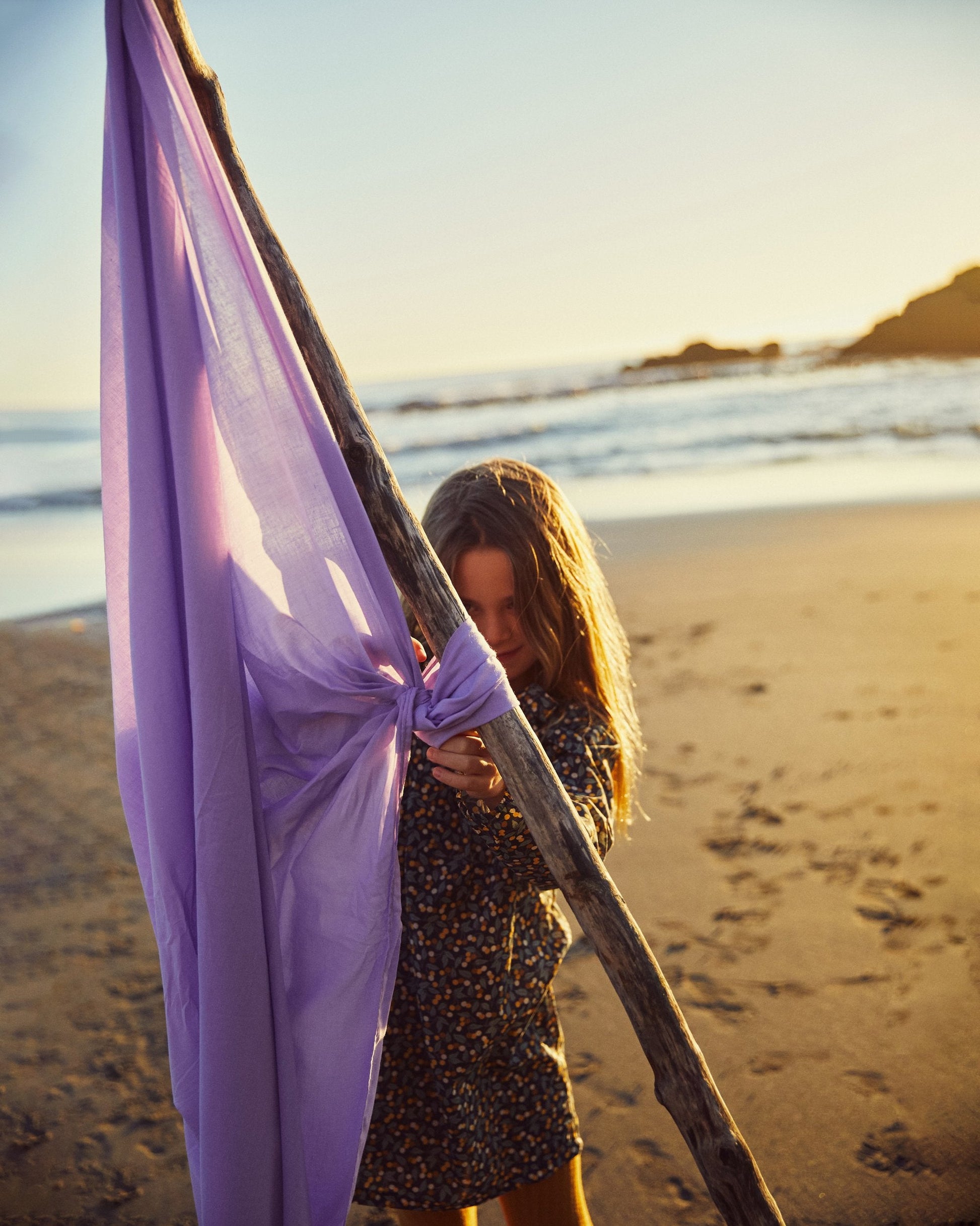 Purple Cotton Playcloth