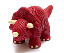 Load image into Gallery viewer, natural rubber triceratops
