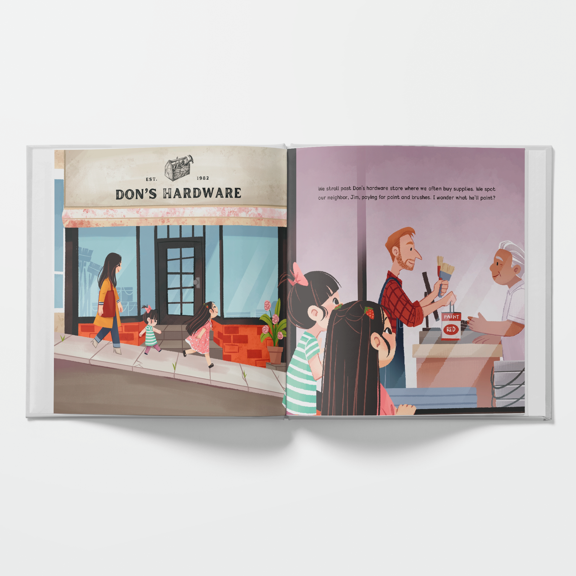 We Shop Small - A Children's Book on Community & Connection