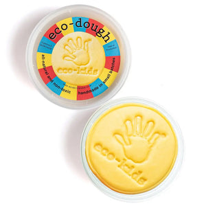 eco play dough yellow