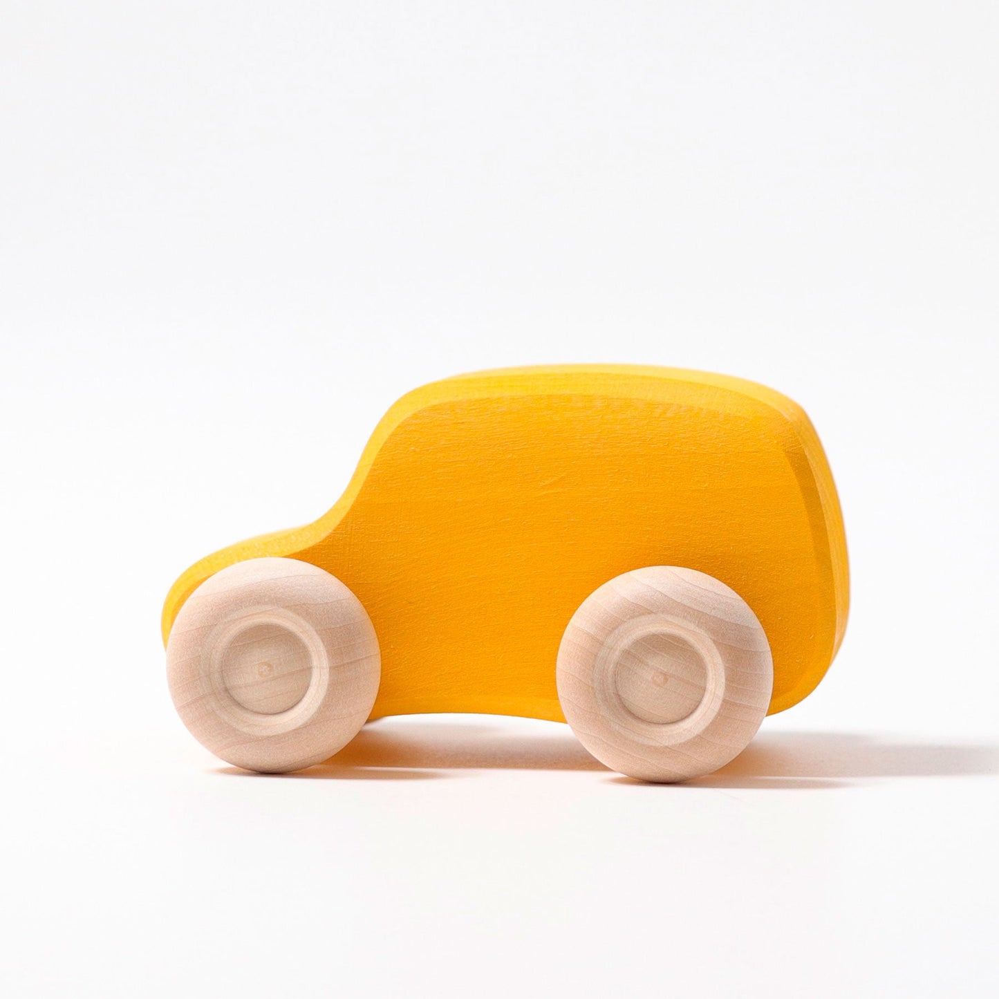 Wooden Cars yellow