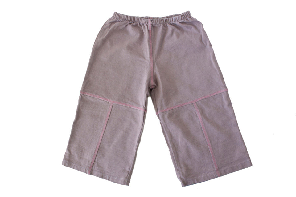 TwOOwls Brown/Red Baby Pant -100% organic cotton-Made in the USA