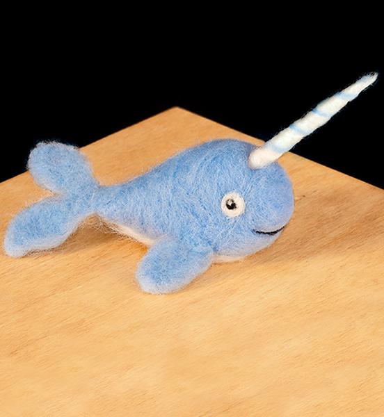 Narwhal Felting Kit