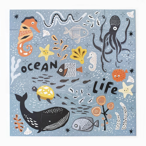 Ocean Life Floor Puzzle - 24 Pieces