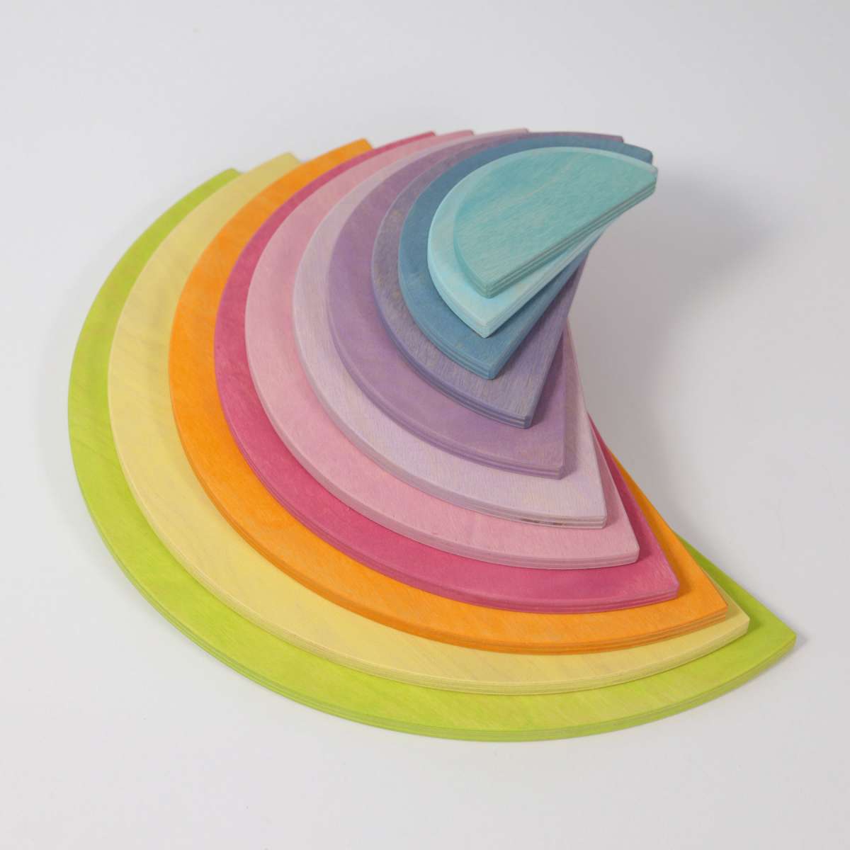 Pastel Semicircles