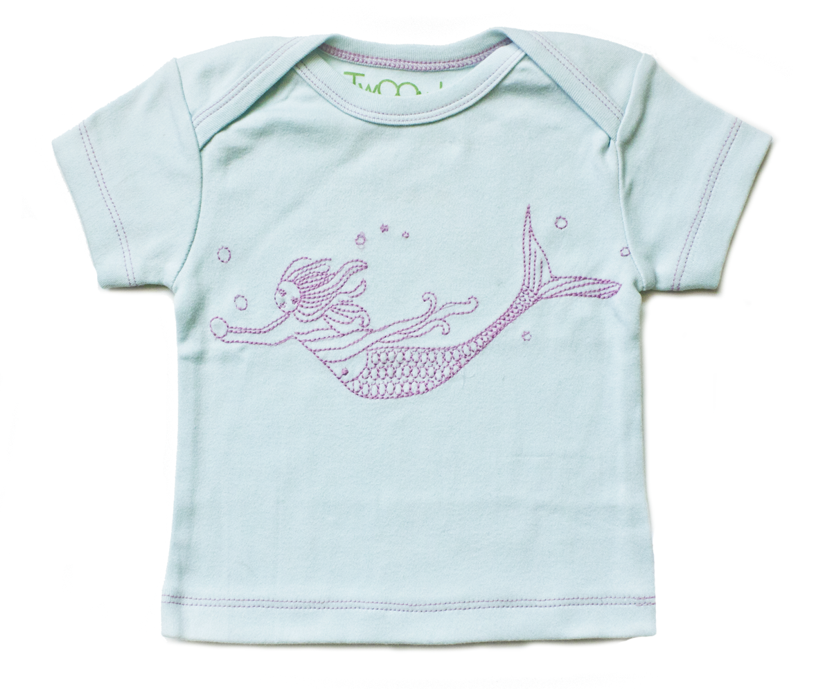 Mermaid Baby Short Sleeve Tee