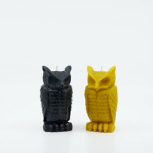 Load image into Gallery viewer, wise owl beeswax candles
