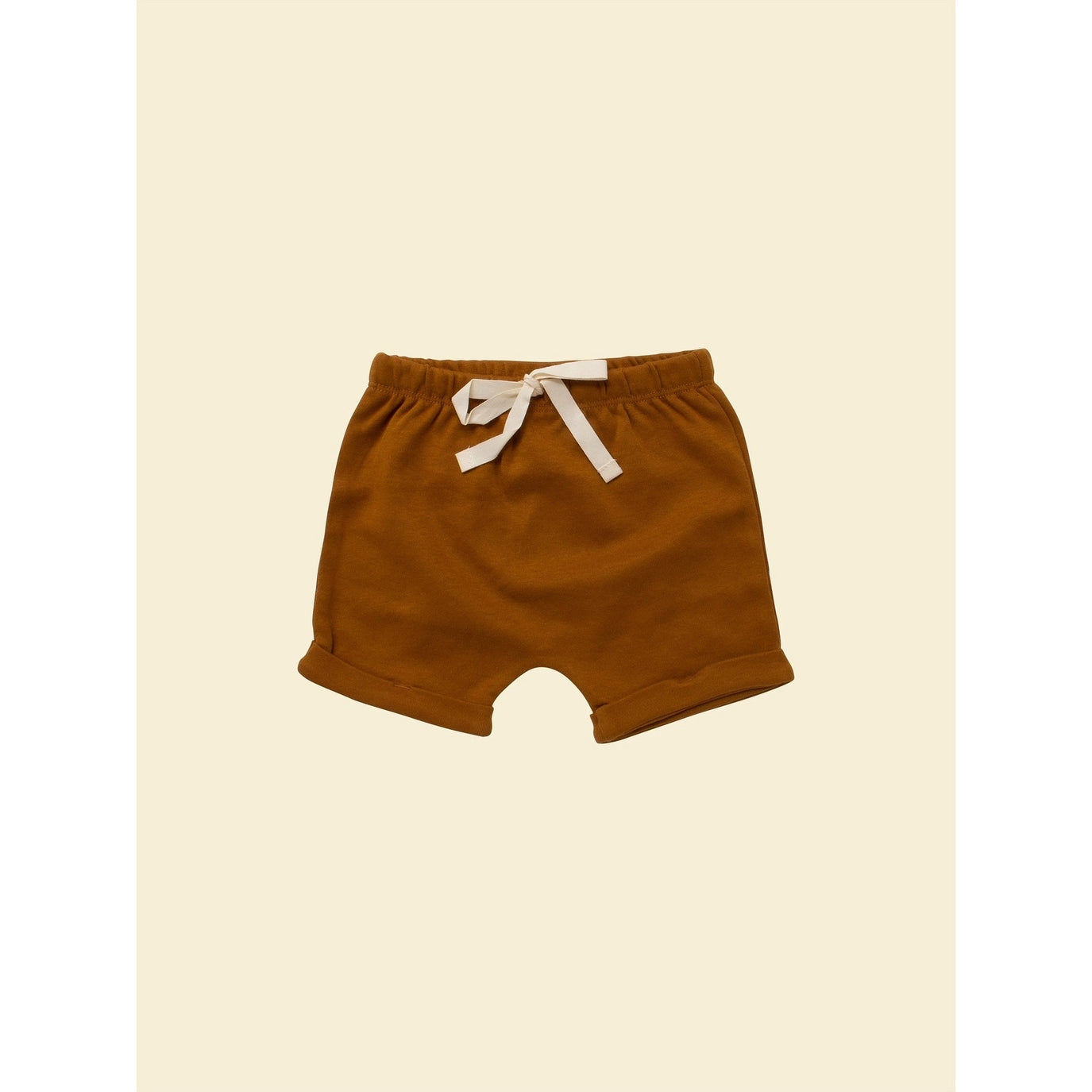 Ochre Organic Drawstring Shorts