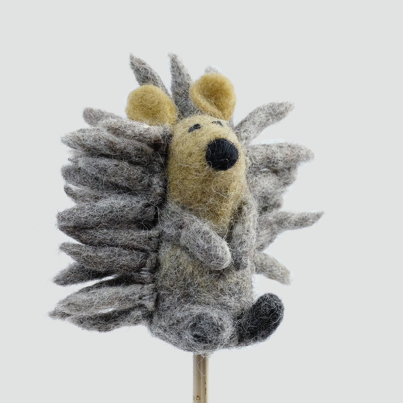 hedgehog finger puppet