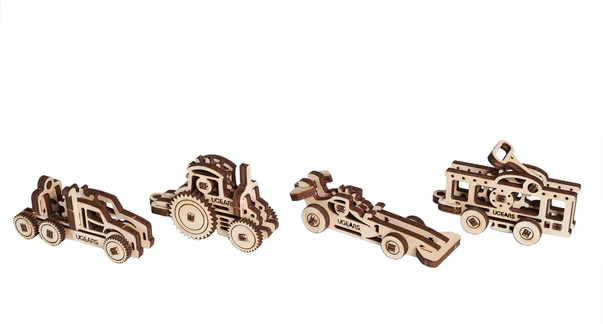 UGears Fidget Vehicle Toys