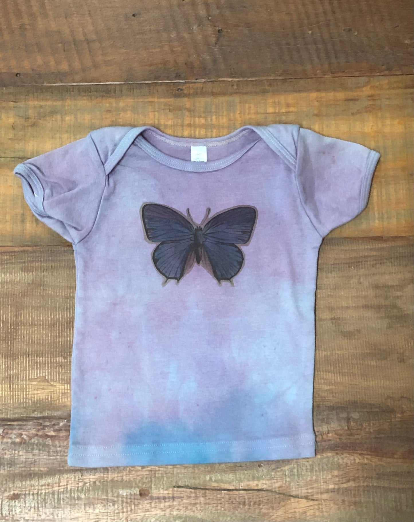 Butterfly Print Baby Short-Sleeve Tee